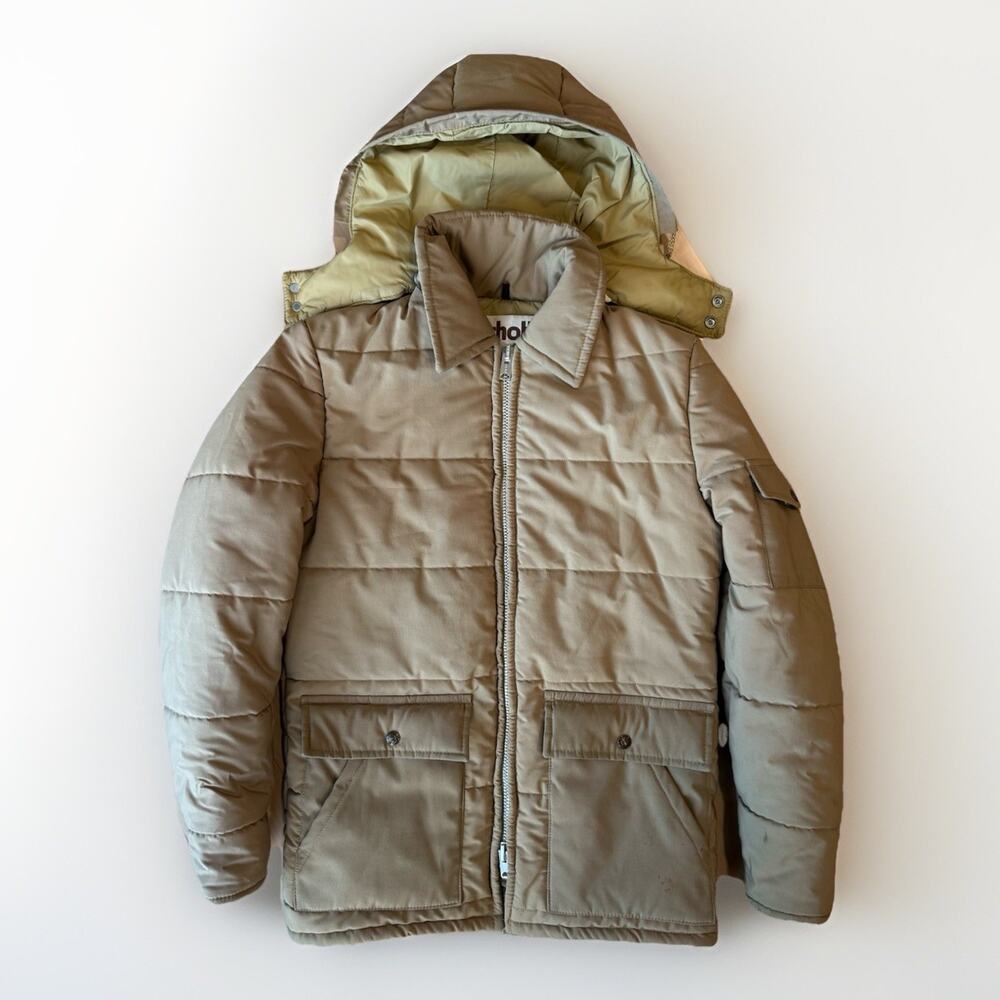 Vintage Schott Puffer Jacket Small Made in USA Puffer Parka Winter Outerwear NYC